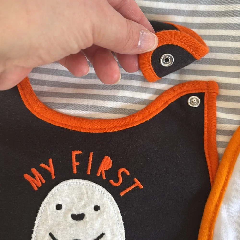 Baby Halloween Bibs 🎃 👻